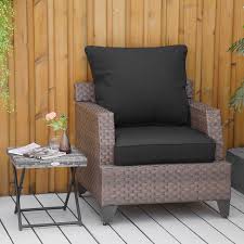 Outsunny Outdoor Seat And Back Cushion