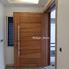 akala wood security door slant panels