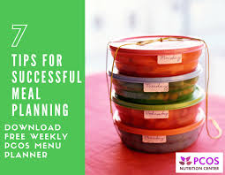 7 tips for successful meal planning