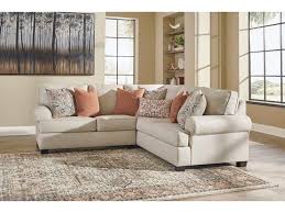 Whether you're drawn to sleek modern design or distressed. Buy Ashley Furniture Amici Laf Sectional In Linen 19202 Laf Sec
