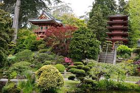 the anese tea garden located inside