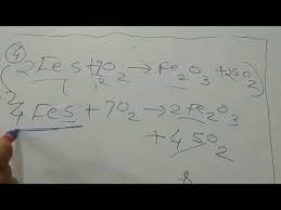 how to balance chemical equations in
