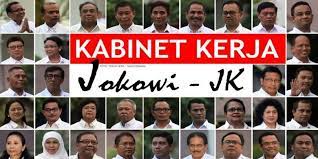 Ada dua menteri, satu kepala badan, serta satu anggota dewas kpk yang dilantik di istana negara, jakarta. Inilah Susunan Kabinet Kerja Jokowi Jk