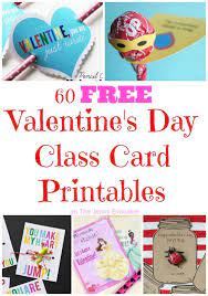 From printable valentine's day cards to easy diy versions the kids can make, these crafts for as parents, there's nothing quite like homemade valentine's day cards. 60 Free Valentine S Day Class Card Printables For Children