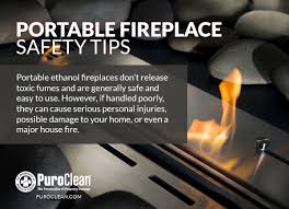 portable fireplace safety tips
