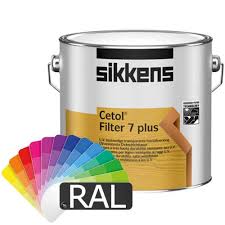 Sikkens Cetol Filter 7 Plus All Ral Colours 2 5 L Choice