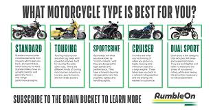 features of motorcycle types which
