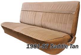 Front Vinyl Cloth Bench Seat Cover
