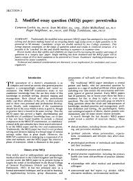 pdf modified essay question meq paper perestroika pdf modified essay question meq paper perestroika