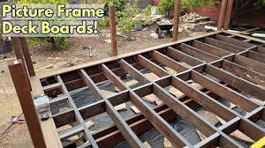 picture frame deck boards you