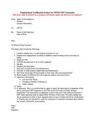 opt travel letter from employer sle