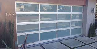 Full Glass Garage Doors Cityscape