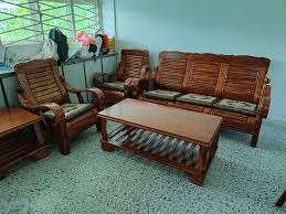 erica solid wood sofa set kaysee sg