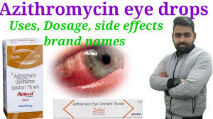 azithromycin eye ointment 1 w w in