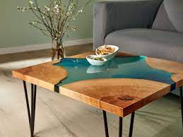 Für ein individuelles wohnzimmer bietet sich der eigenbau eines couchtisches an. Epoxidharz Tisch Selber Bauen Gratis Anleitung Selbermachen De