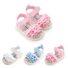 Details About Toddler Newborn Baby Boys Girls Summer Sandals Soft Crib Shoes Size 0 18 Months