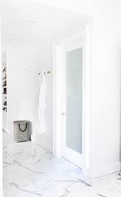 Frosted Glass Water Closet Door