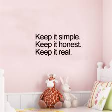 Otherwise, you could try playing yourself and attempt to. Keep It Simple Wall Sticker For Office Room Decoration Mural Kids Bedroom Decor Living Room House Wall Stickers Aliexpress