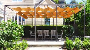 Retractable Sun Shade Covered Terrace