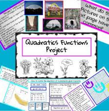 Algebra 2 Quadratics Equations Project