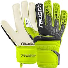 Reusch Junior Prisma Sg Finger Support Glove Safety Yellow Black