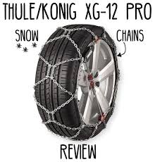 Thule Konig Xg 12 Pro Snow Chains Review Faroutride