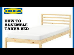 Tarva Bed Ikea How To Assemble