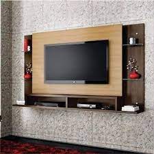 Black Wall Mounted Led Tv Unit For Home