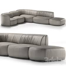 natuzzi deep sofa 3d model