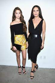 Catherine Zeta-Jones With Daughter at ...