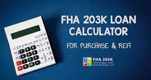 fha 203k loan calculator for purchase