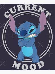 Looking For Lost Experiments Disney Lilo And Stitch Angry Stitch Current  Mood Vintage