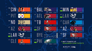 Seattle Seahawks 2019 Schedule Announced Includes Five