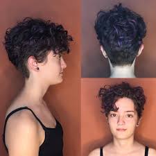 A curly pixie cut is a short haircut for women with naturally curly hair that's cropped into layers, creating a tousled effect. Pin On Hair Sytles