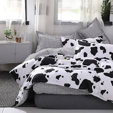cow print home bedding duvet cover sets