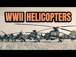 were helicopters used in wwii you