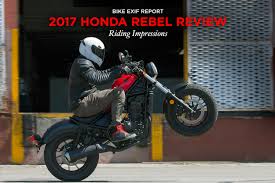 review honda rebel 300 and 500 first