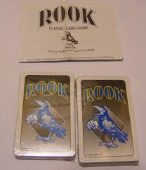 The game is played with two standard decks including four jokers (108 cards). Rook Card Game 1992 Sealed Decks Cards Parker Brothers With Instructions No Box Parkerbrothers Rook Card Game Card Games Classic Card Games