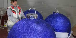christmas baubles for and event