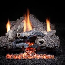 Charred Bonfire Ventless Gas Logs