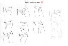Baggy clothes will tend to hand downwards and collect at the bottom. How To Draw Anime Pants Novocom Top
