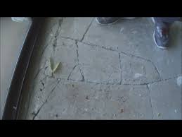 how to concrete floor repair