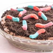 mud pie recipe with gummy worms easy