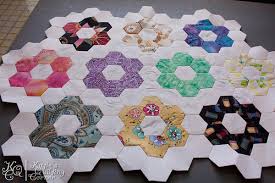 Free Tutorial  EPP and Me  a Guide to English Paper Piecing     AQS     Quiltmaker Monday Quilt Files  English Paper Piecing and Hexagons   