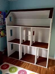 Here is a free dollhouse plan; 18 Inch Doll House American Girl Doll Modified From Ana White S Plans Doll House Plans American Girl Doll House Best Doll House
