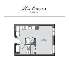1 bedroom studio apartment floor plans. Studio 1 And 2 Bedroom Apartments In Beverly Ma Holmes Beverly