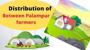 How is land distributed between the farmers of Palampur - The Story Of  Palampur | Class 9th Economic - YouTube