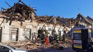 An earthquake (also known as a quake, tremor or temblor) is the shaking of the surface of the earth resulting from a sudden release of energy in the earth's lithosphere that creates seismic waves. Croatia Hit By Earthquakes For Second Day Running Balkan Insight