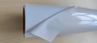 80 100 micron pvc sticker paper rolls