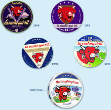 Svg logos of various companies. Laughing Cow Cheese Logos